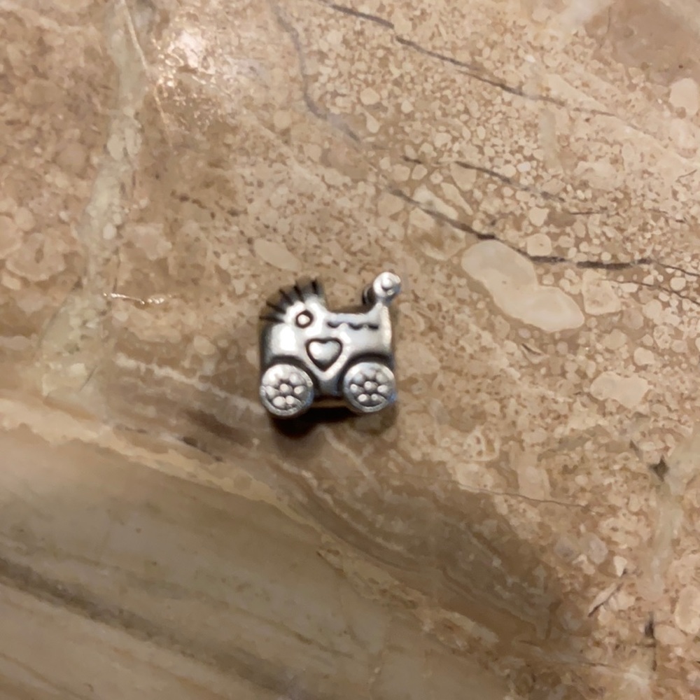 Pandora Baby Carriage Charm